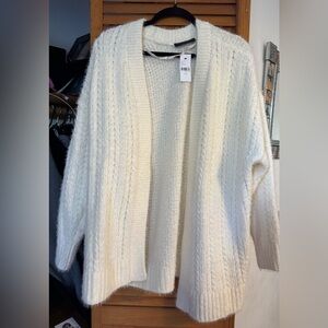 Lane Bryant NWT Open-Front Stitch Cardigan